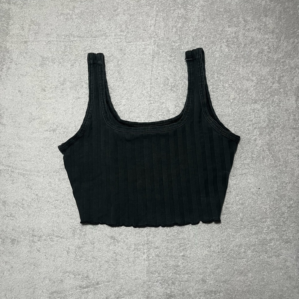 Offline By Arie Black Tank Top